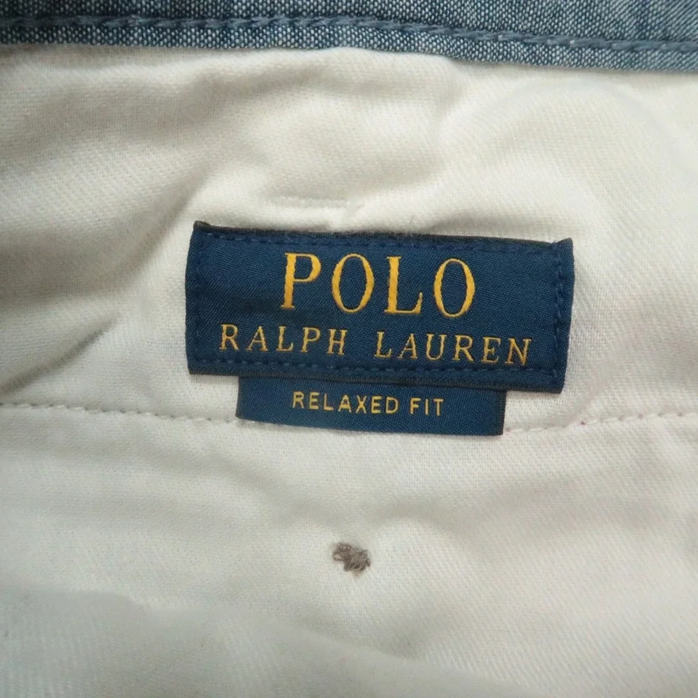 Polo Ralph‎ Lauren Shorts Mens 31 Red White Blue Camo Stars Relaxed Fit Chino